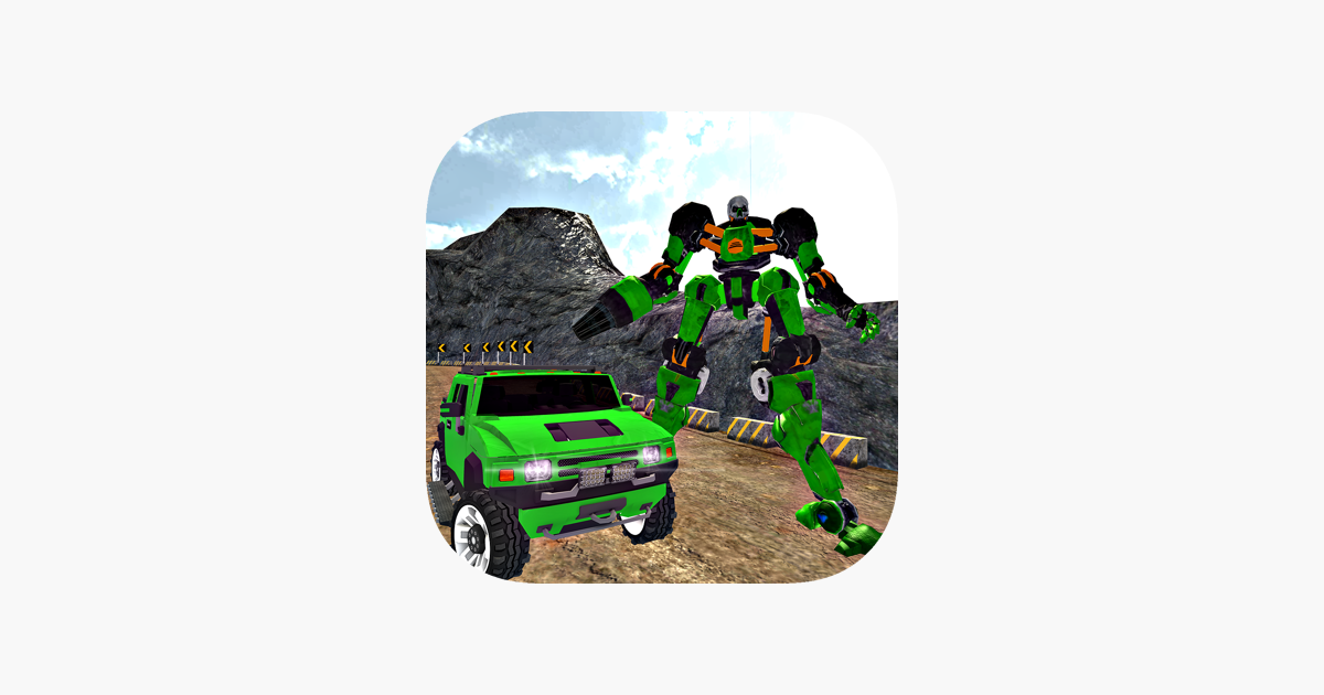 Games like Offroad Hummer Robot Transformation : Iron Machine