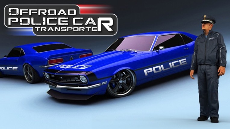 Offroad Police Car Transporter & Truck Steering screenshot