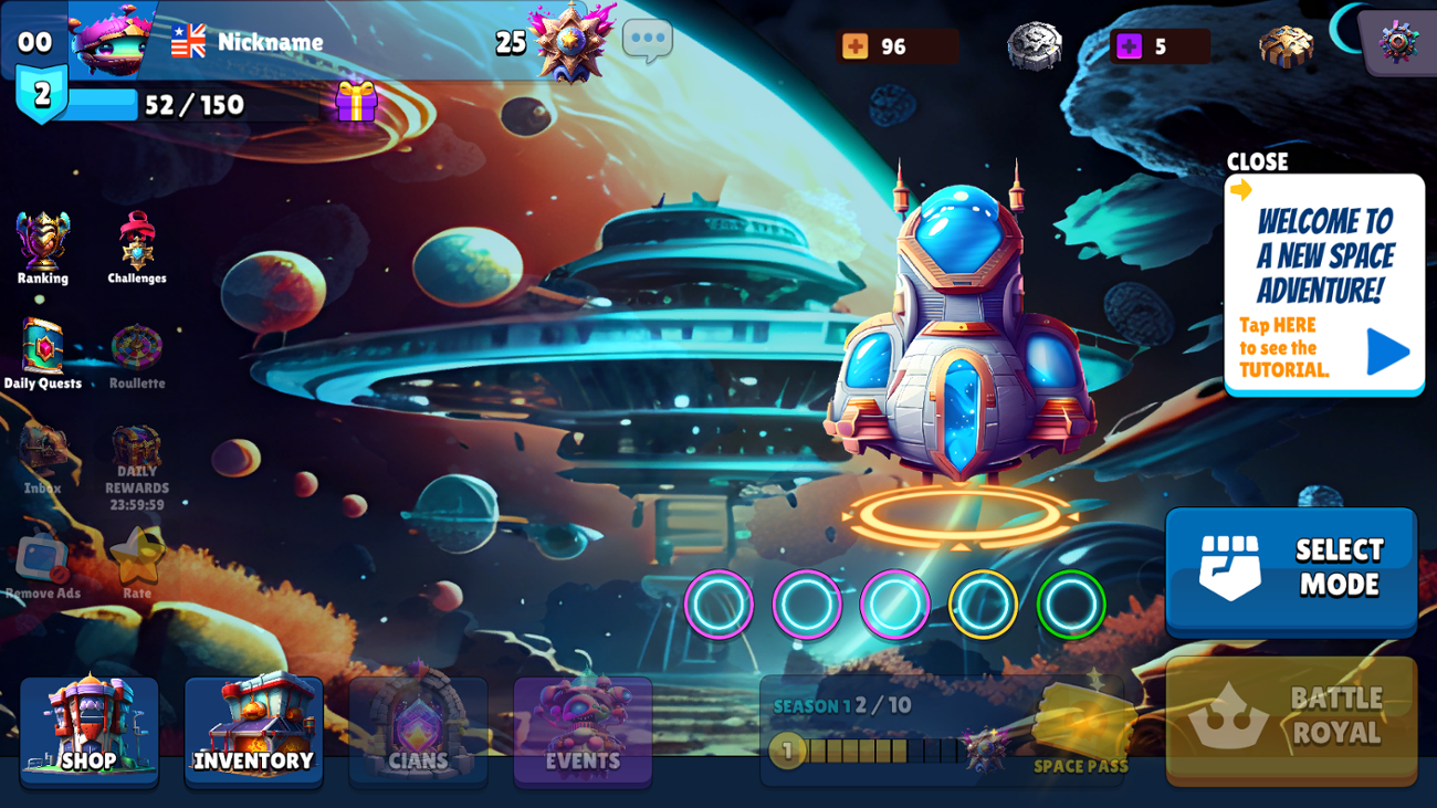 Games like Rocket Royal (v1.0)
