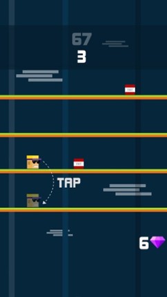 Slender Stick man Ninja Runner - Endless Slender Rush Epic Game screenshot