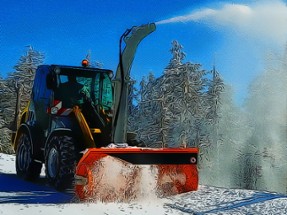 Winter Snow Plough Puzzle Image