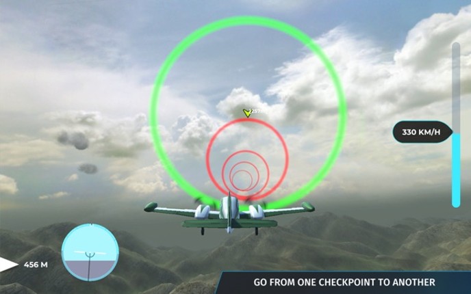 Airplane Sky Voyage Simulator screenshot