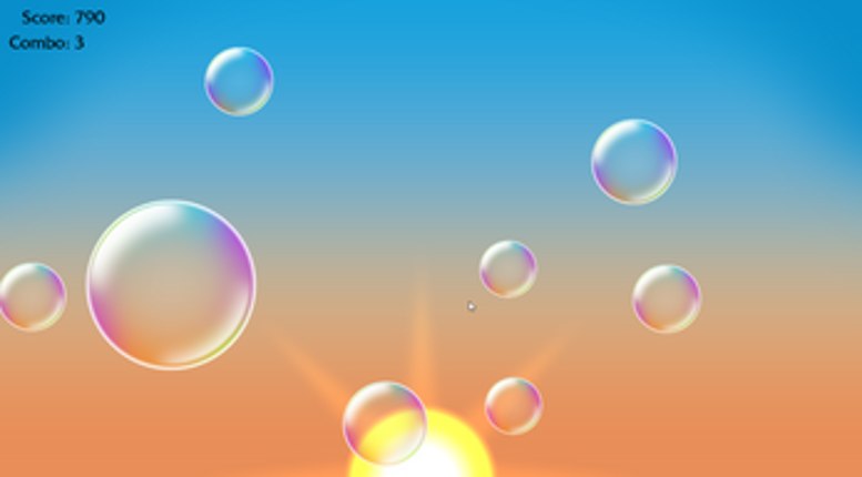 Bubbles At Dawn Image