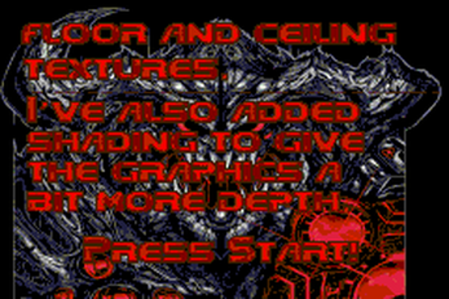 DooM Raycaster Engine (Game Boy Advance) screenshot