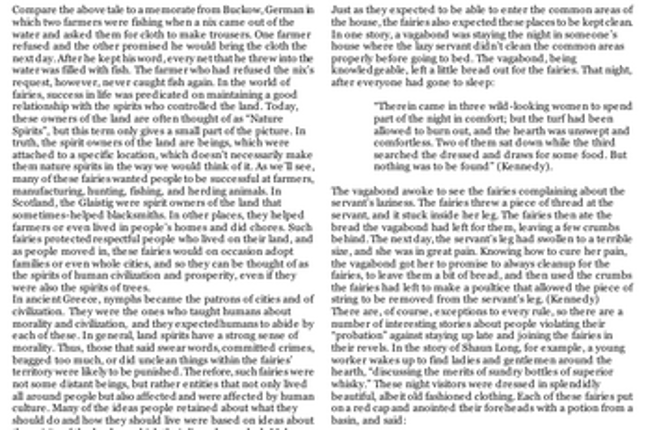 Fairy Mythology for Gamemasters & Worldbuilders screenshot