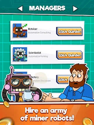 Bitcoin Inc.: Idle Tycoon Game screenshot