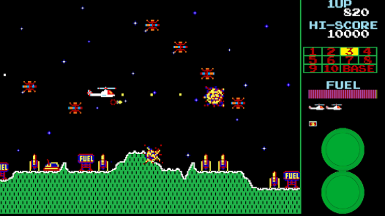 Retro Super Cobra Arcade Game Image