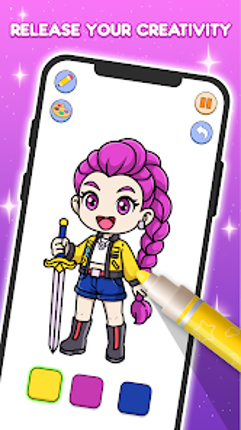 Kpop Color: Drawing Master screenshot