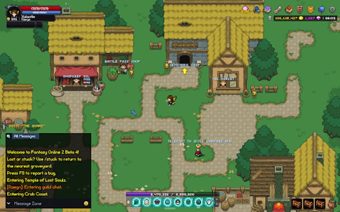 Fantasy Online 2: Pixel MMORPG screenshot