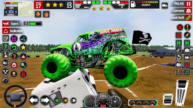 Monster Truck 3D Demolition screenshot