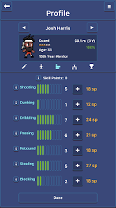 Hoop League Tactics screenshot