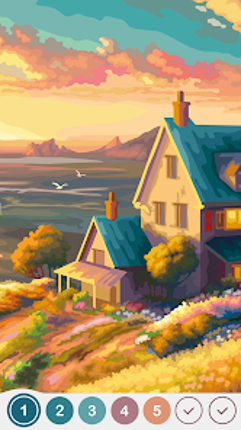 My Color Paint by Number Games screenshot