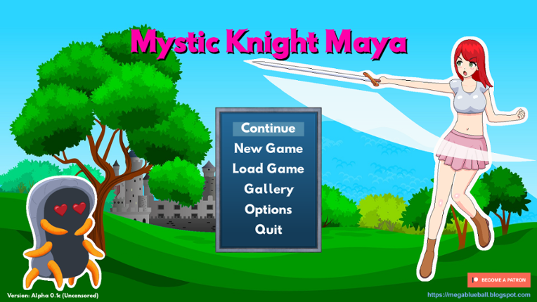 Mystic Knight Maya Game Cover