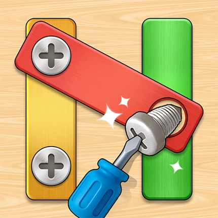 Screw Sort: Nuts Bolts Puzzle Image