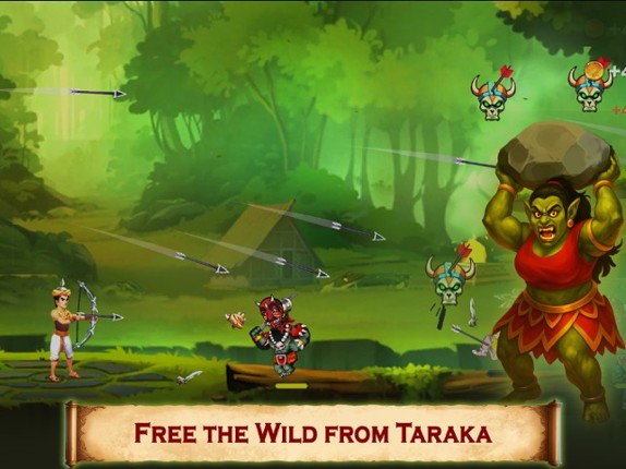 Indian Archery - Bow and Arrow Image