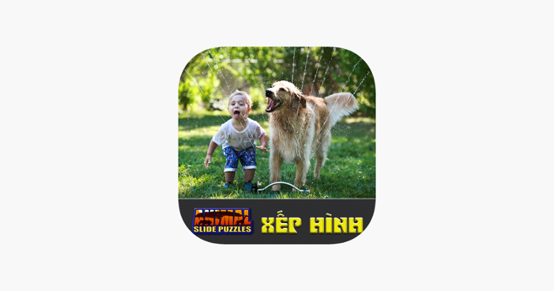 Kids Animal Slide Puzzle Ghép Hình Động Vật Cho Bé Image
