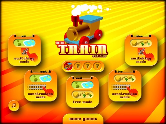 Mini Train for Kids - Full screenshot