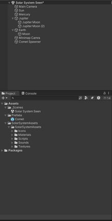 MSU CAS Project 1 (solar system) Image