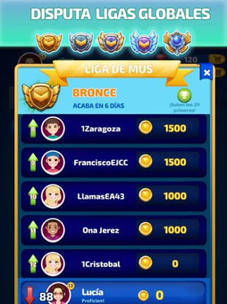 Mus Maestro Juego mus & cartas screenshot