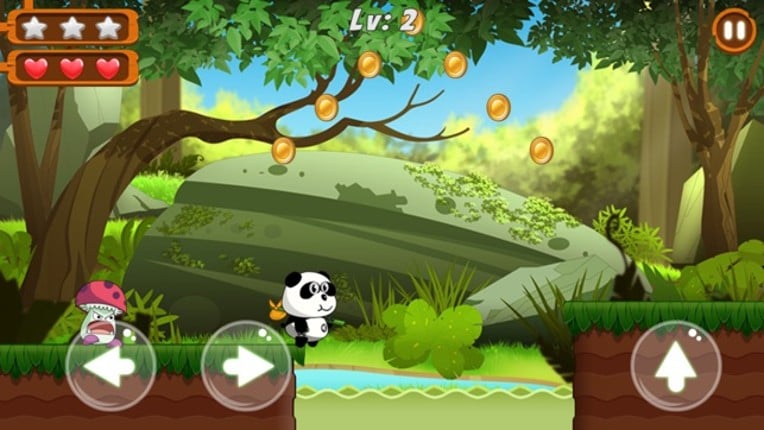 Panda Run - Jungle Adventure screenshot
