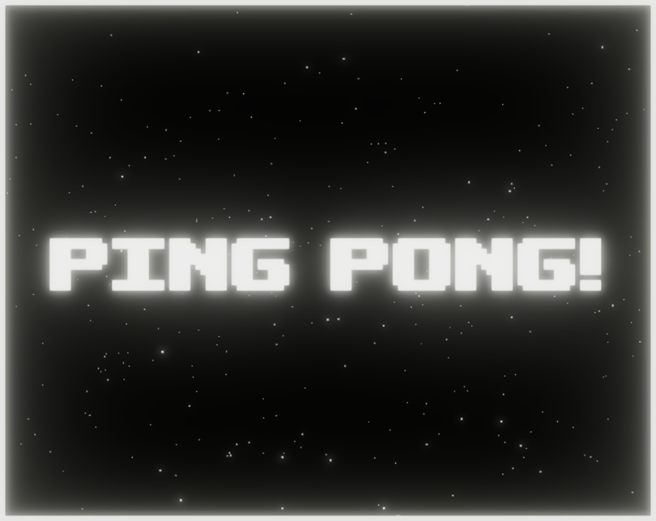 Games like PING PONG!