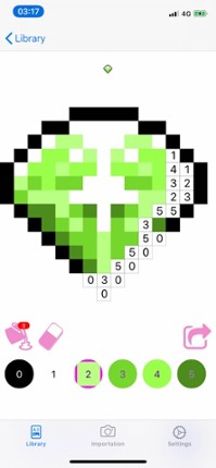 Pixel Art Numbers: Fine Artist screenshot