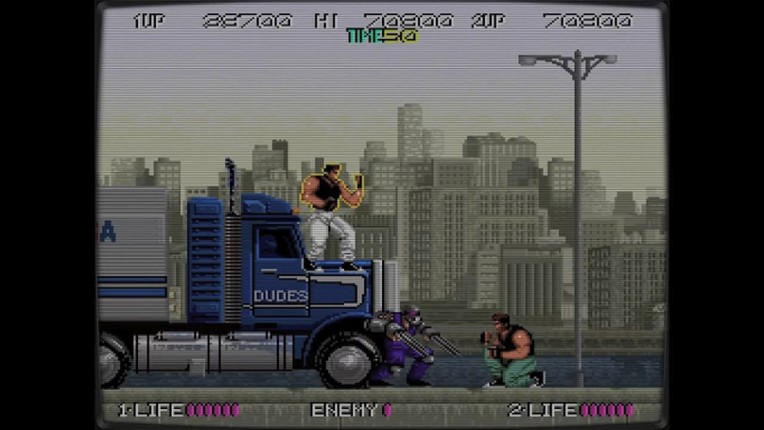 Retro Classix 2in1 pack: Bad Dudes & Two Crude Dudes Image