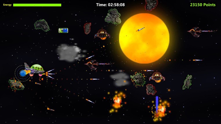 RETRO ROBOTS 2D screenshot