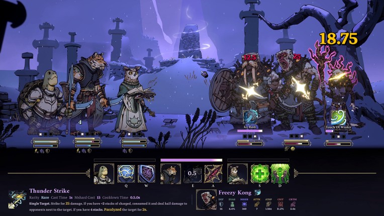 Skills & Raids screenshot