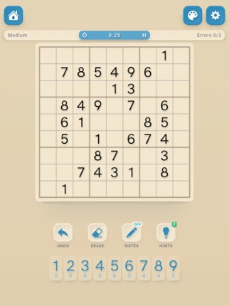 Sudoku Daily - Sudoku Puzzle screenshot