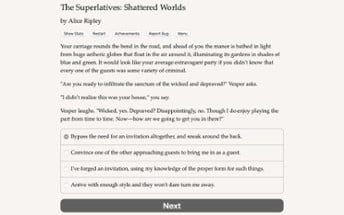 The Superlatives: Shattered Worlds Image