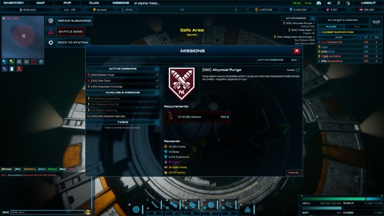 Tidal Nexus Online screenshot