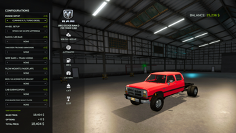 1992 Dodge Ram D 250 Crew Cab screenshot