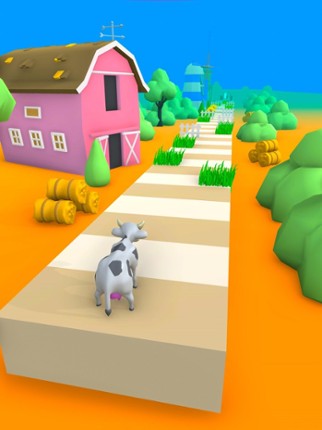 Cow Runner 3D screenshot