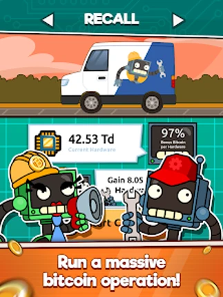 Bitcoin Inc.: Idle Tycoon Game screenshot