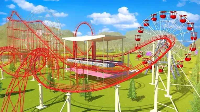 Roller Coaster Train Sim 2023 Image