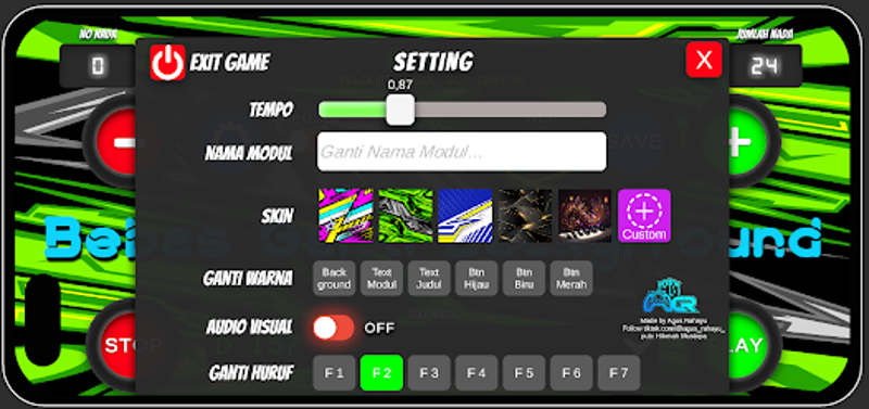 Modul WCR Custom screenshot