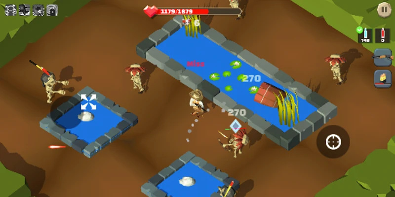 Zombie killer Deadland cowboy screenshot
