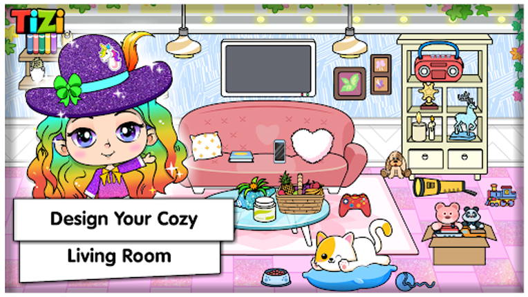 Tizi Town: Room Design Games screenshot