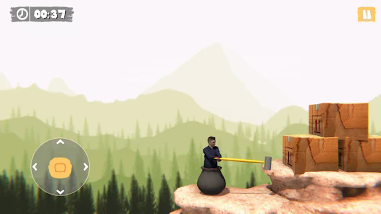 Hammer Climber Man: Pot Man 3D Image