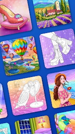 My Color Paint by Number Games screenshot