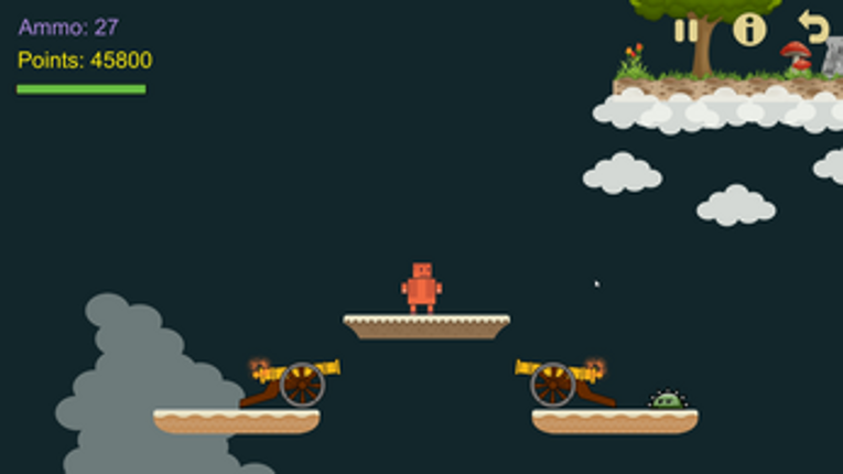 Orange Explorer - classic retro puzzle platformer screenshot