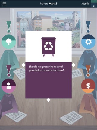 Mayor's Table screenshot