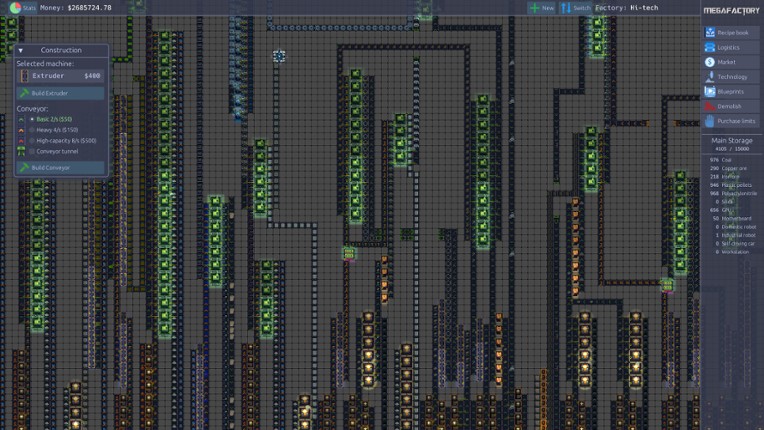 MegaFactory Tycoon screenshot