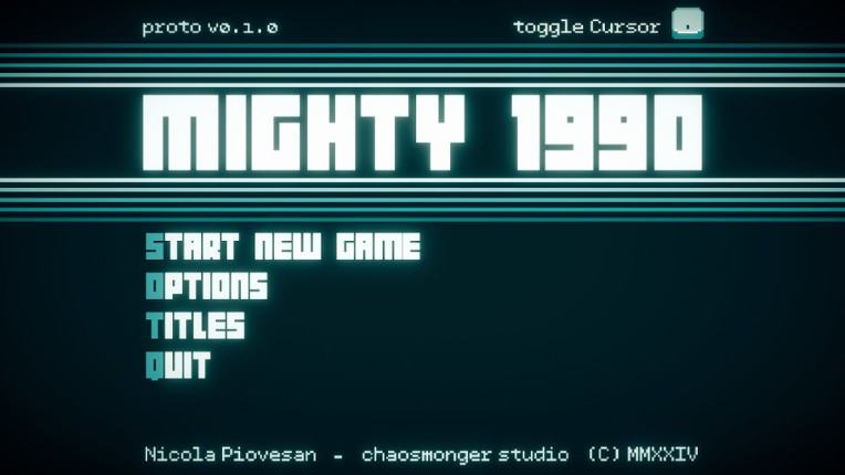 MIGHTY 1990 screenshot