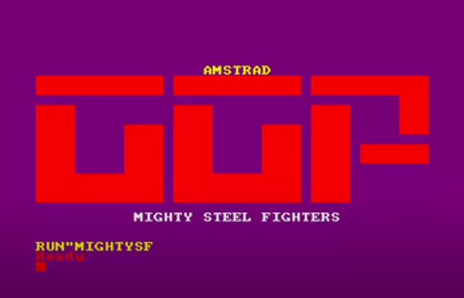 "Mighty Steel Fighters GGP" Amstrad CPC 2024 screenshot