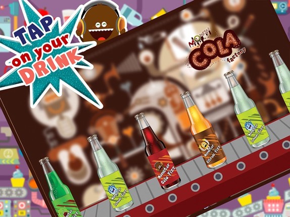 Monster Cola Factory Simulator - Learn how to make bubbly slushies & fizzy soda in cold drinks factory screenshot