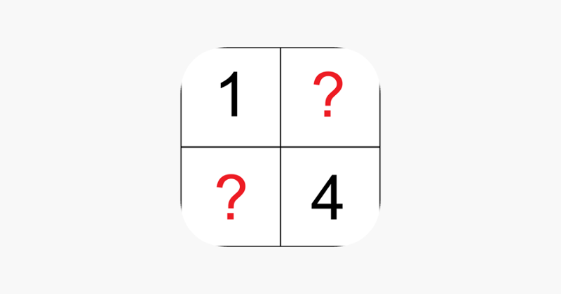 ™ Sudoku 4x4 Game Cover