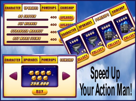 Super Hero Action Jump Man - Best Fun Adventure Jumping Race Game screenshot