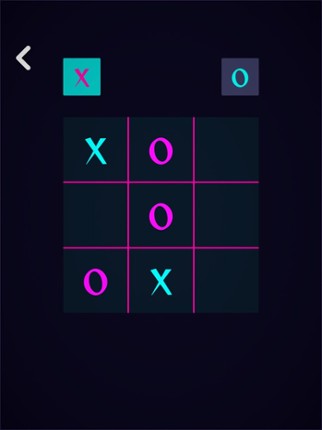 Tic Tac Toe - Glow, XO Game Image